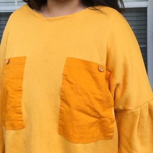 ZARA Color block Sweater